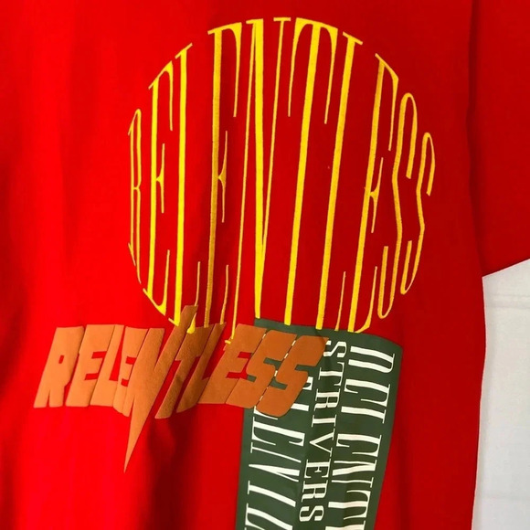 Strivers Row Relentless Fuel Cell Short Sleeve Red T Shirts Size L - Picture 5 of 12